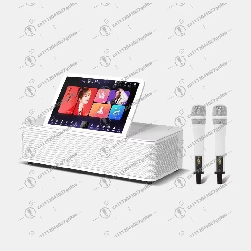 MS9 Karaoke Machine All in One Home KTV System with Speaker Set Touch Screen Singing Player