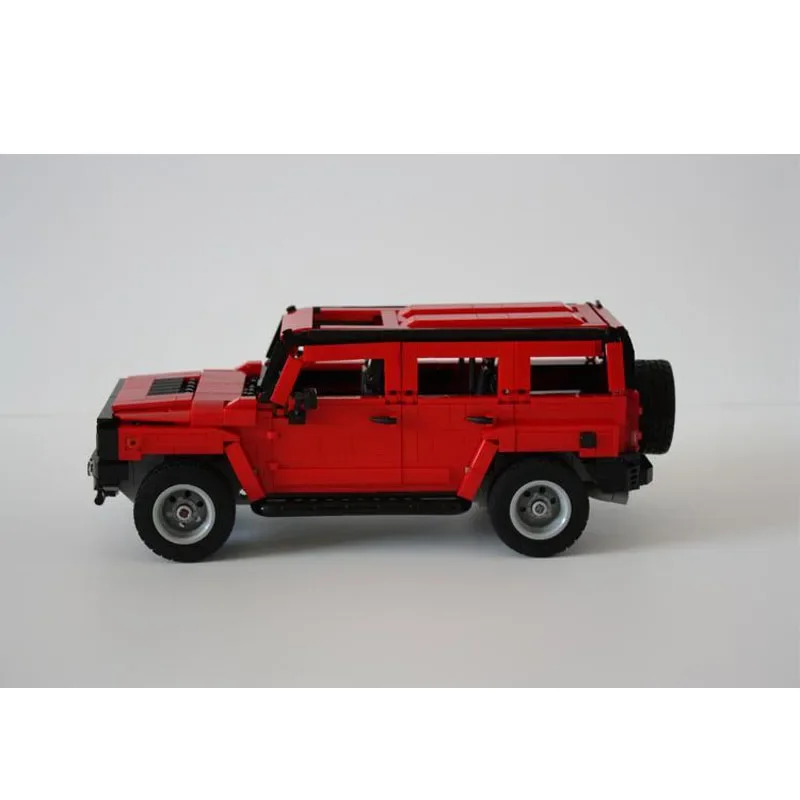 MOC-42521Red NewClassic Sports CarAssembly Splicing Building Block Model1300Building Block Parts MOC Creative Building Block Toy