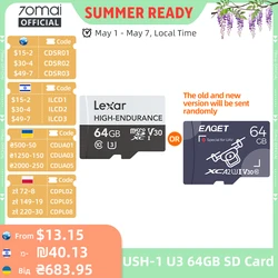 ๋ด๊ตฌ์ฑ ๋์ ๋ง์ดํฌ๋ก SD ์นด๋, 64GB, 128GB USH-3 TF ์นด๋, 70mai 4K ๋์ ์บ A810 70mai A800S Lexar ๋๋ EAGET ์นด๋, ๋ฌด์์ ์ ์ก