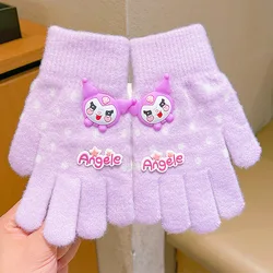 Sanrio Autumn and winter children's gloves cute girls baby winter thickened warm cartoon boy gloves