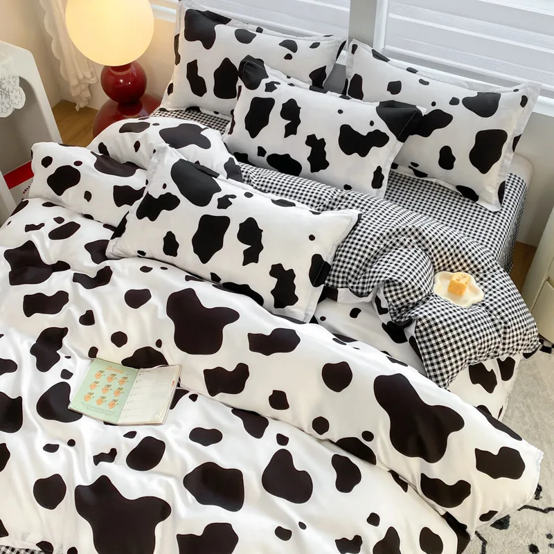 35colours，4pcs, 100% cotton bedding set, four piece sheet set comfort set girly fresh style couple bed comforter set