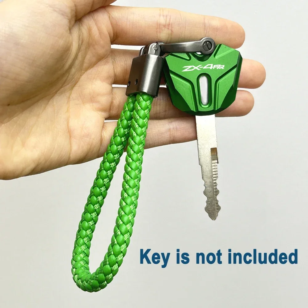 لكاواساكي نينجا ZX-4R ZX-4RR ZX4R ZX4RR ZX 4R 4RR 2023 2024-دراجة نارية الملحقات KeyCase مفتاح قذيفة غطاء المفاتيح حلقة رئيسية #3