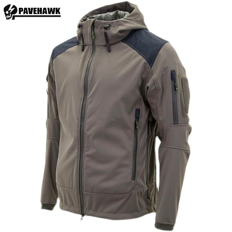 Cotton-padded Jacket Men ISG 2.0 G Tactical Military Multi Pocket Jackets Male Soft Shell Zip Up Waterproof Windproof Outwear