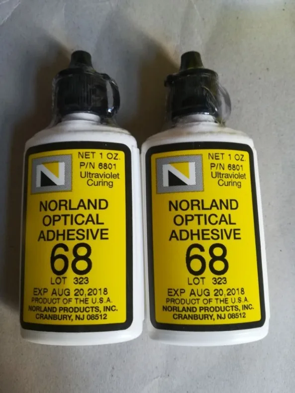 Norland NOA68 ultraviolet UV glue  ultraviolet curing optical glue Norland noa68