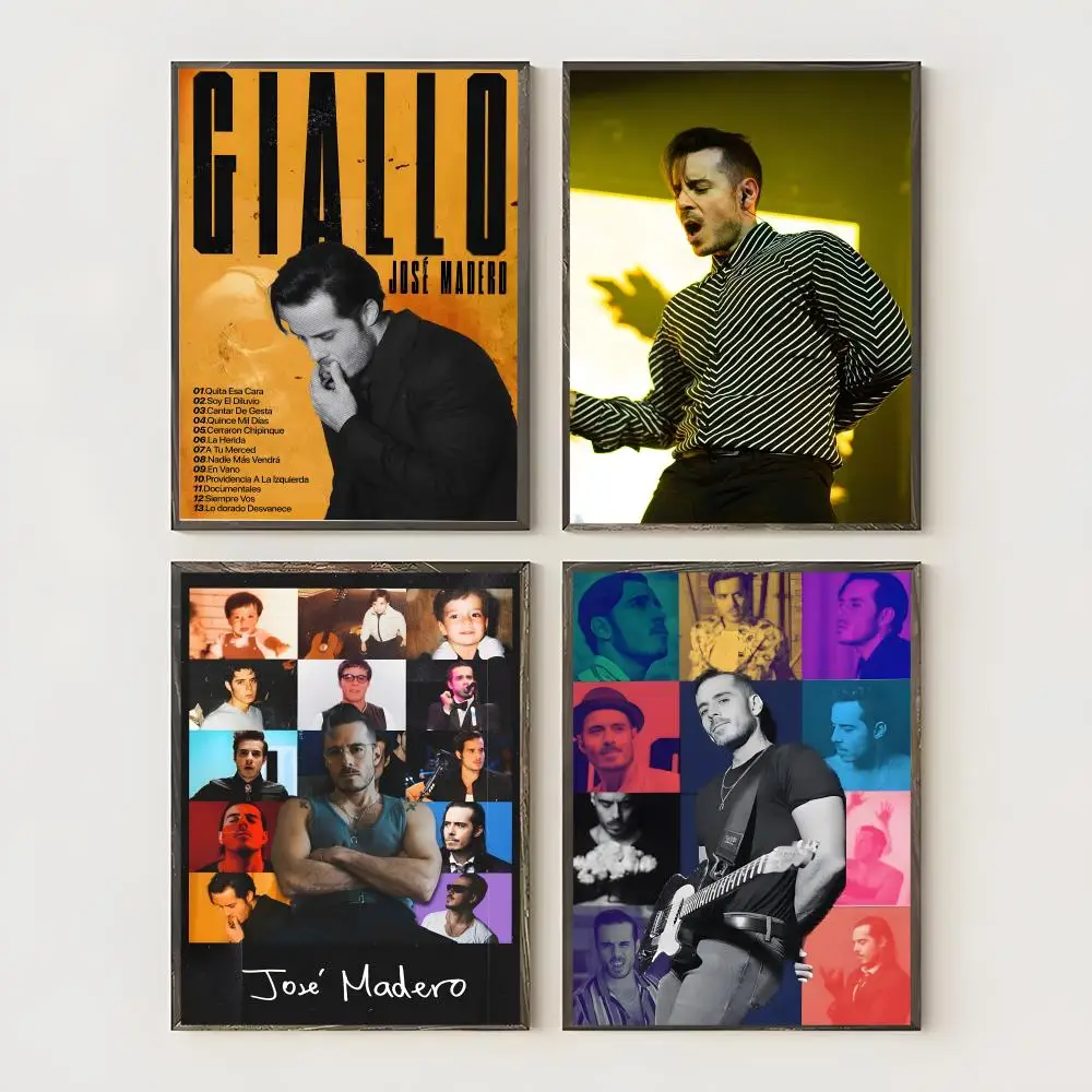 Póster de cantante mexicano Cool J-Jose Madero, arte en lienzo impermeable, sin arrugas, para colgar en la pared, decoración para el hogar, sala de estar y dormitorio