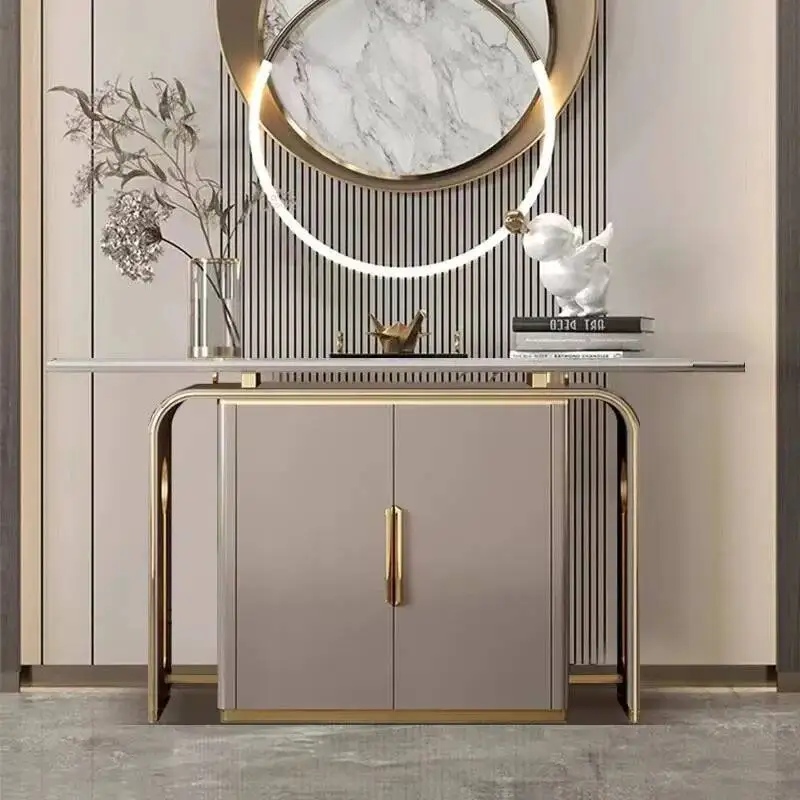 

Luxury Entryways Simple Table Modern Classic Exquisite Trendy Console Table Storage Beauty Schreibtisch Living Room Furniture