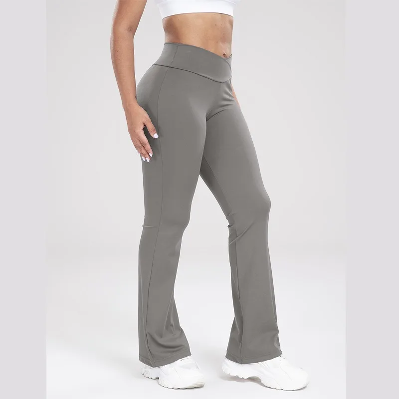 

Yoga Pants Women Bell Bottoms High Waist Sport Flare Pants Gym Fitness Leggings Women Female Legging Tummy Control Running Tight
