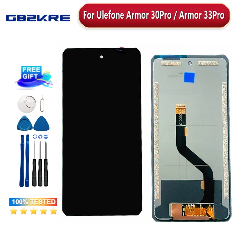 New Original Lcd Display For Ulefone Armor 33 33 Pro 30 30 Pro with Touch Screen +LCD Digitizer Assembly Replacement Repair+Tool