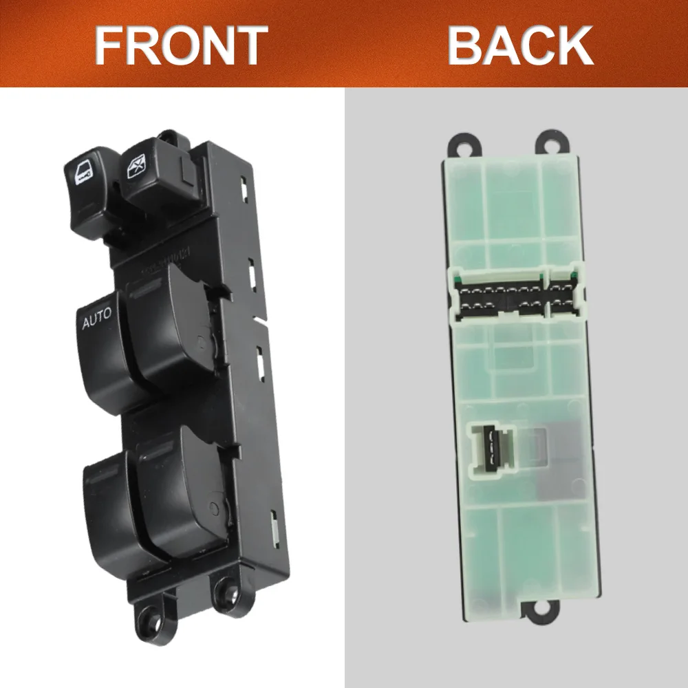 25401-EQ305 لنيسان X-Trail 2002-2007 مفتاح رفع نافذة الطاقة الأمامية اليسرى مع 19 دبابيس ملحقات السيارة #5