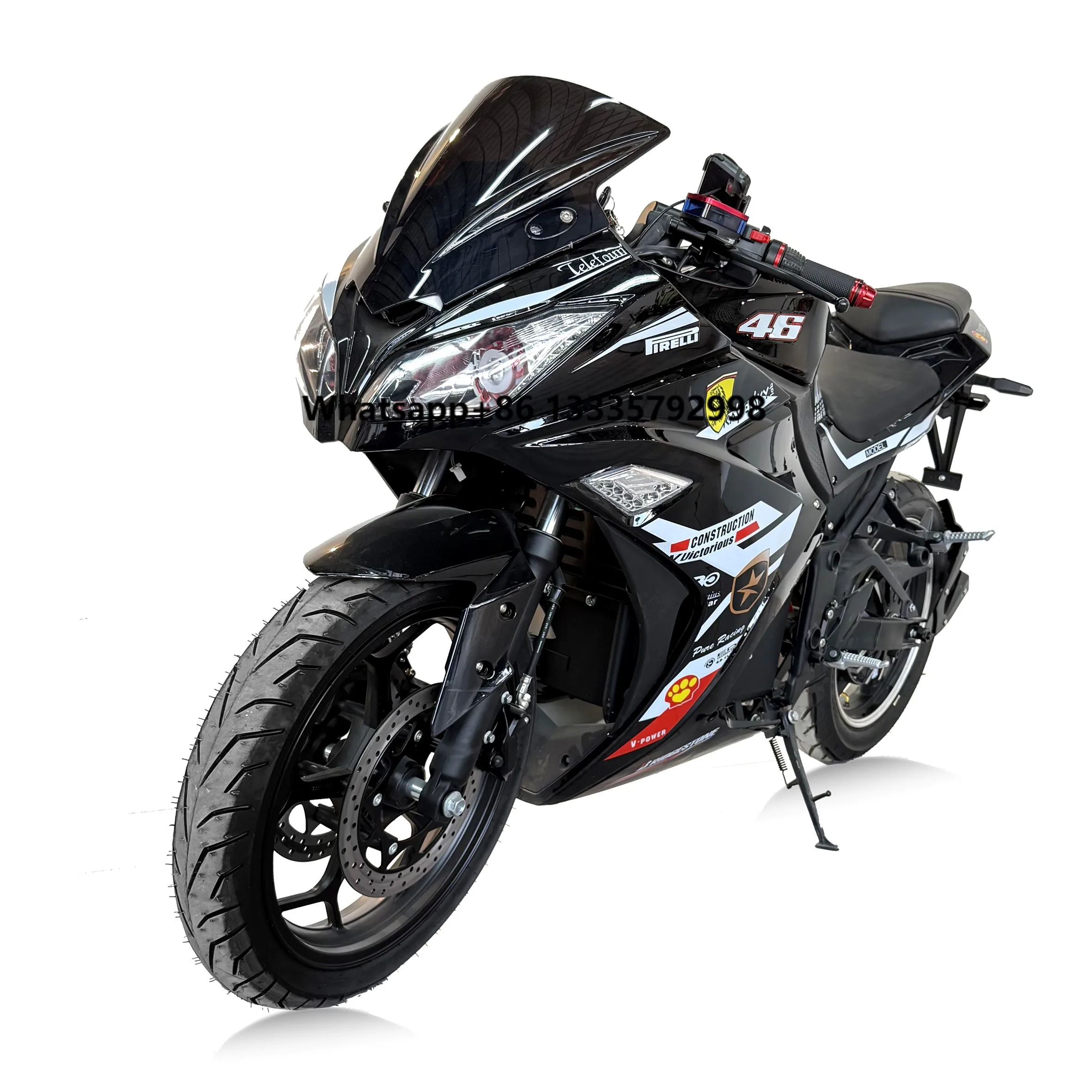 

Super Power Electric Motorcycle Electric Racing Motorcycle 3000-8000W Power Motor 72V Lithium Battery Used Condition