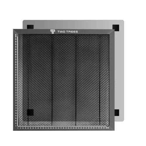 Imagen 2 del producto Mesa de trabajo de panal para grabador láser, plataforma de tablero de Panel de acero para máquina láser TTS, trabajo de corte limpio, 500x500mm