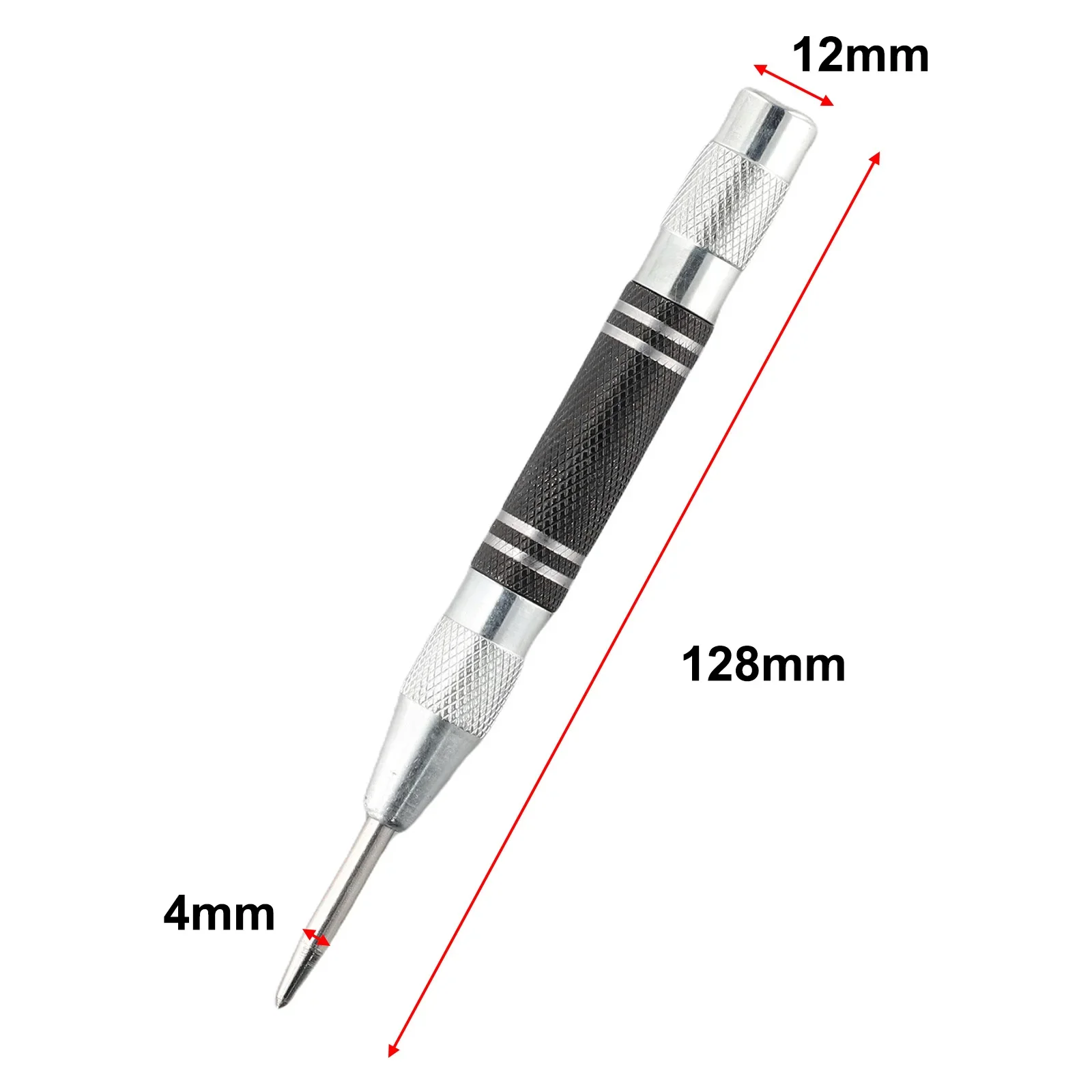 

Super Strong Automatic Center Punch Kerner Positioning Spring Loaded Adjustable Marker Wood Glass Press Dent Metal Drill