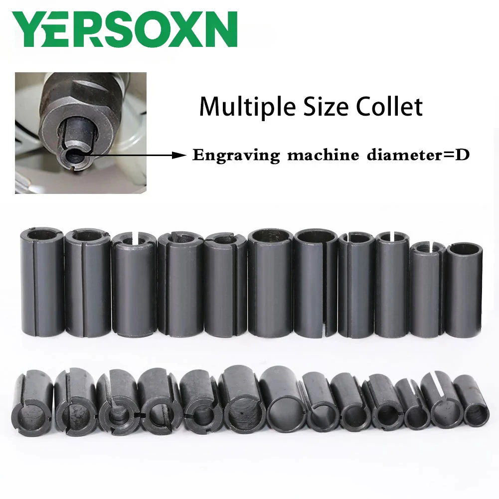 1PC High Precision Adapter Collet Shank CNC Router Tool Adapters Holder Universal Engraving Sleeve Connected Collet Adapter