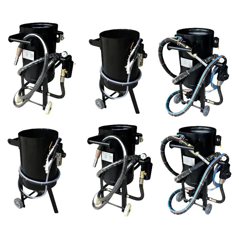 

Dry/wet Sandblaster Equipment Sand Blasting Machine For Sale Sandblaster Airman Compressor Sandblasting Machine
