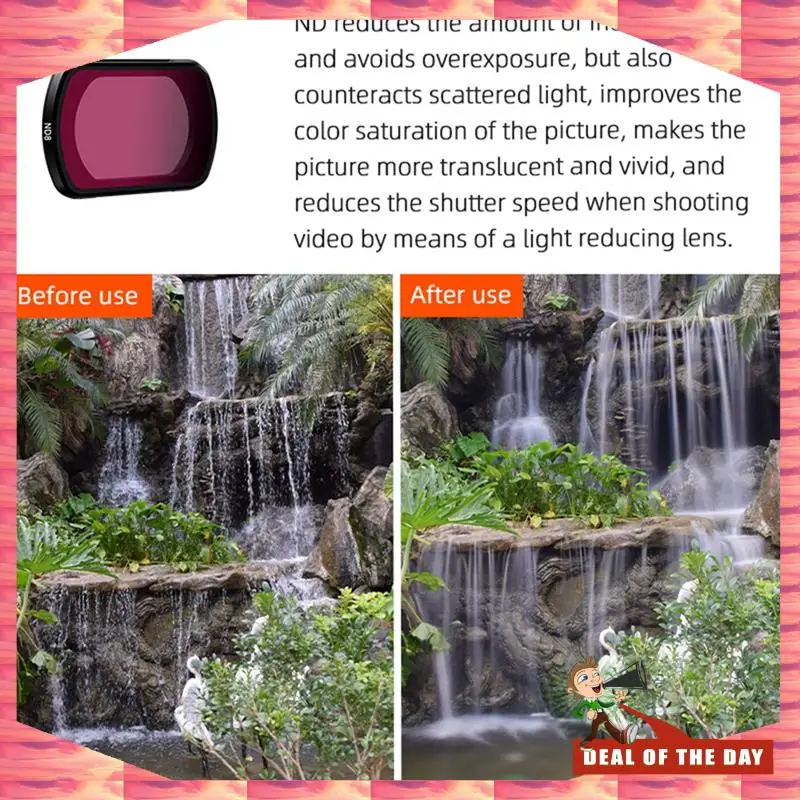 24-Hour Delivery BRDRC Filter Kit UV CPL ND16 Filter Set For DJI Osmo Pocket 3 Replacement Camera Optical Glass Filters