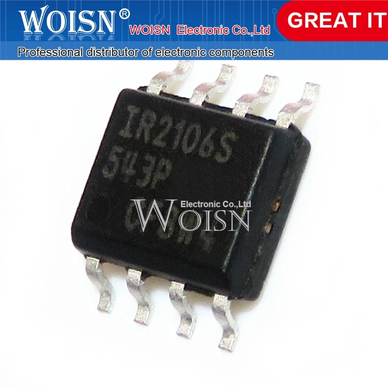 

10pcs/lot IR2106S IR2106 SOP-8 In Stock