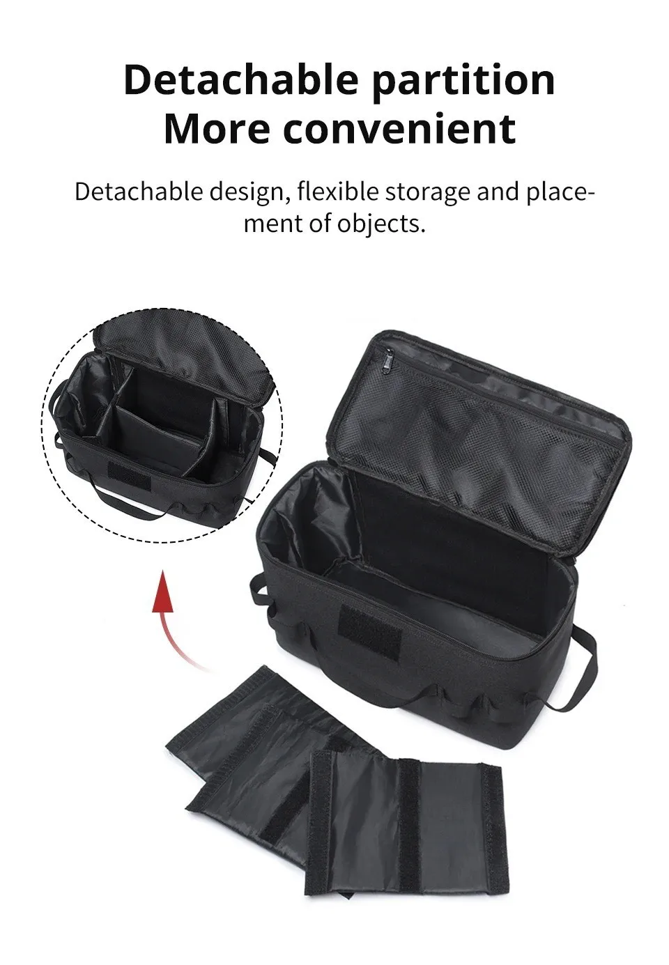 Outdoor-Camping-Gastank-Aufbewahrungstasche, große Kapazität, Bodennagel-Werkzeugtasche, Gasbehälter, Picknick-Kochgeschirr-Set-Tasche – Detail 2