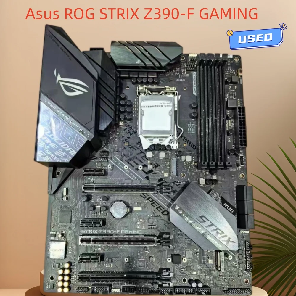 ASUS ROG STRIX Z370-F GAMINING motherboard LGA115 1 interface supports 8/9th generation Intel processors DDR4 quad slot dual M.2