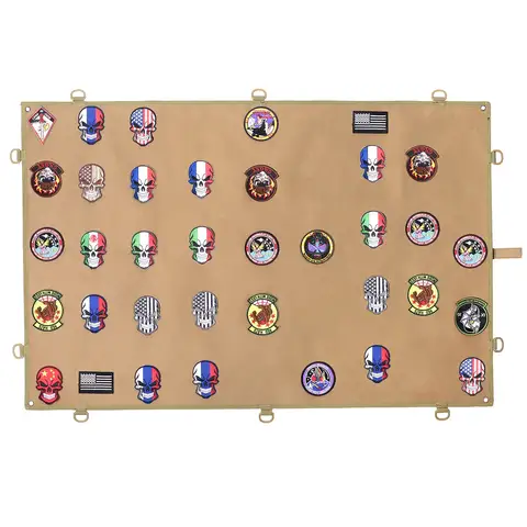 전술 패치 디스플레이 보드 매직 스티커 배지 스토리지 디스플레이 포스터 전술 액세서리