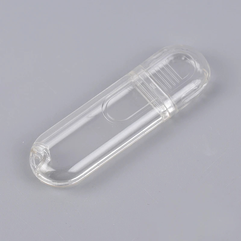 Small Plastic Instrument Enclosure USB Stick Junction Housing Plastic Transparent U Disk Enclosure Plastic U Disk Housing