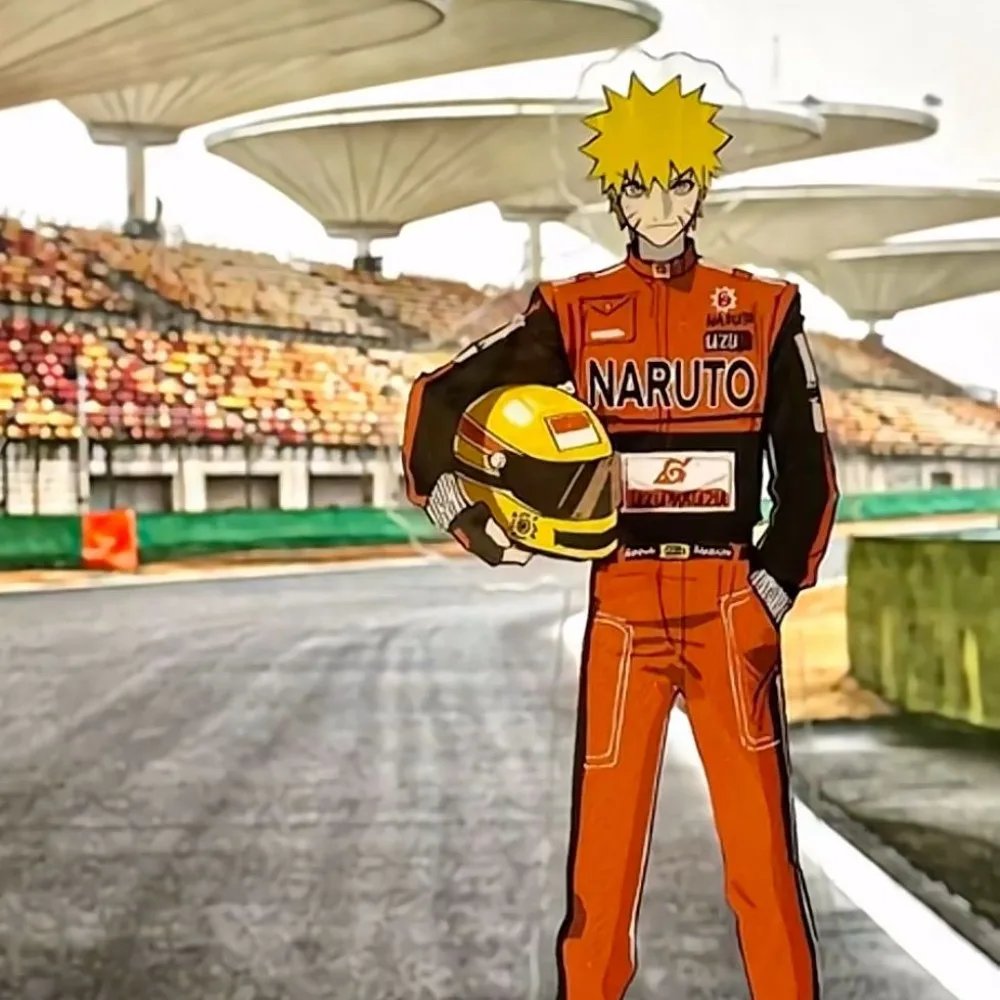 NARUTO Akrilik Berdiri Gambar Uchiha Sasuke Uzumaki Naruto Anime Perifer Lucu Orisinalitas Baju Balap Pemodelan Desktop Ornamen