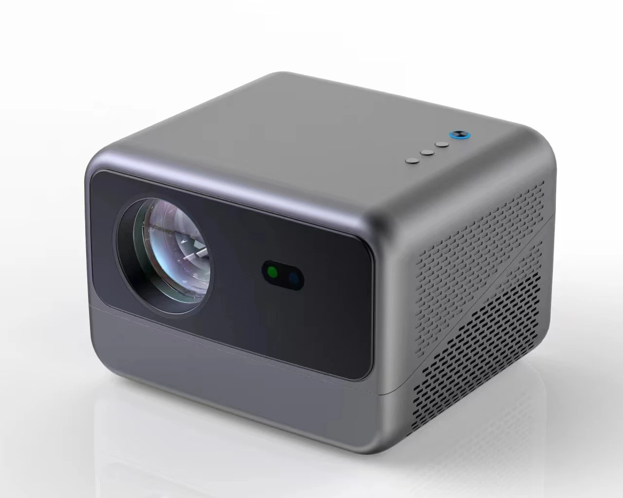 BS N1 Pequeño proyector, corrección electrónica de enfoque automático, altavoz dual, Bluetooth 5.0 y WIFI6, 1920*1080, multiescena disponible