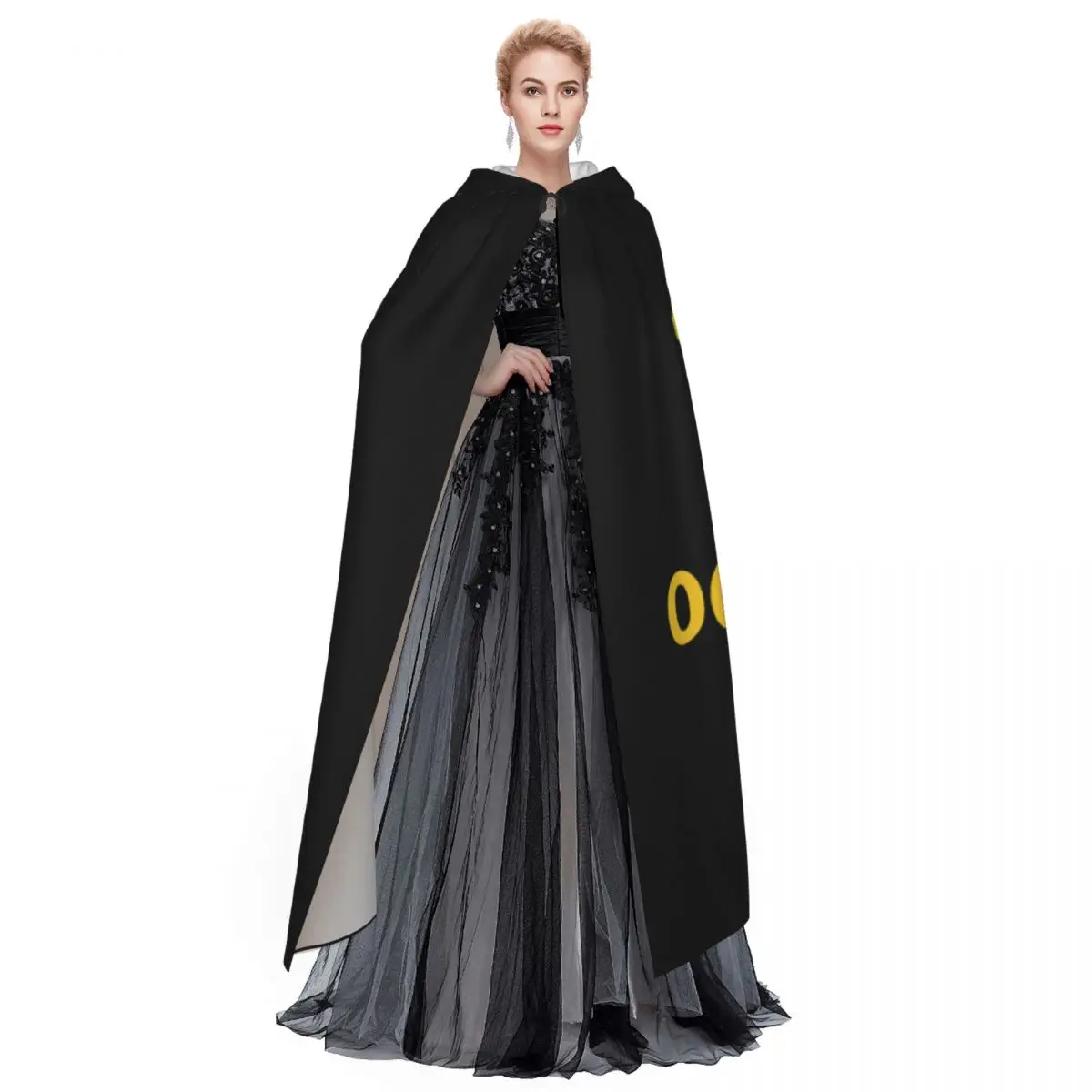 Squishy Oozma Kappa OK lange capuchon mantel heks middeleeuws kostuum cosplay Cape Halloween jas volwassen unisex