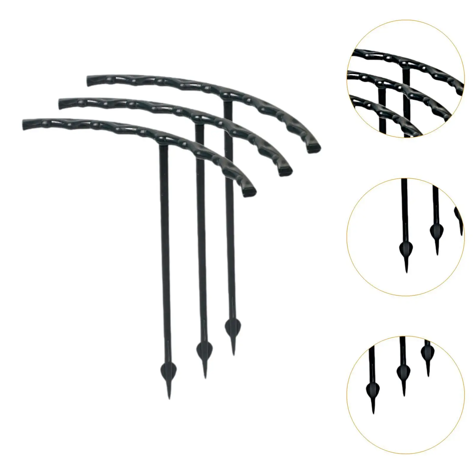 6x supporti per piante, supporto per piantare, gabbie per piante, per balcone di vite di ortensia