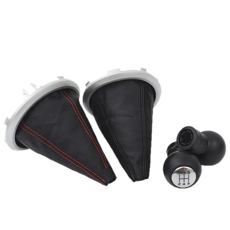 Complete OnePiece Gear Shift Knob With Boot Assembly OEM Look For Suzuki Swift For SX4 For Alto Manual Transmission 5