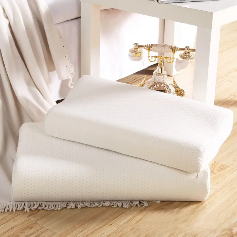 Sleeping Bamboo Memory Foam Orthopedic Pillows Oreiller Pillow Travesseiro Almohada Cervical Almohada de látex