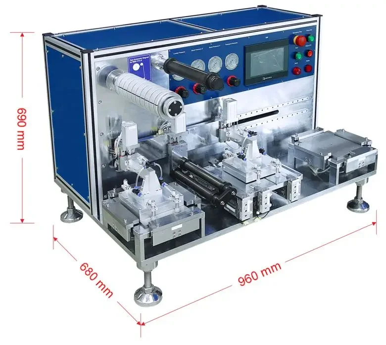 Lithium ion Battery Electrode Layer By Layer Z Stacking Machine Lamination Stacker Equipment for Pouch Cell Electrode Production