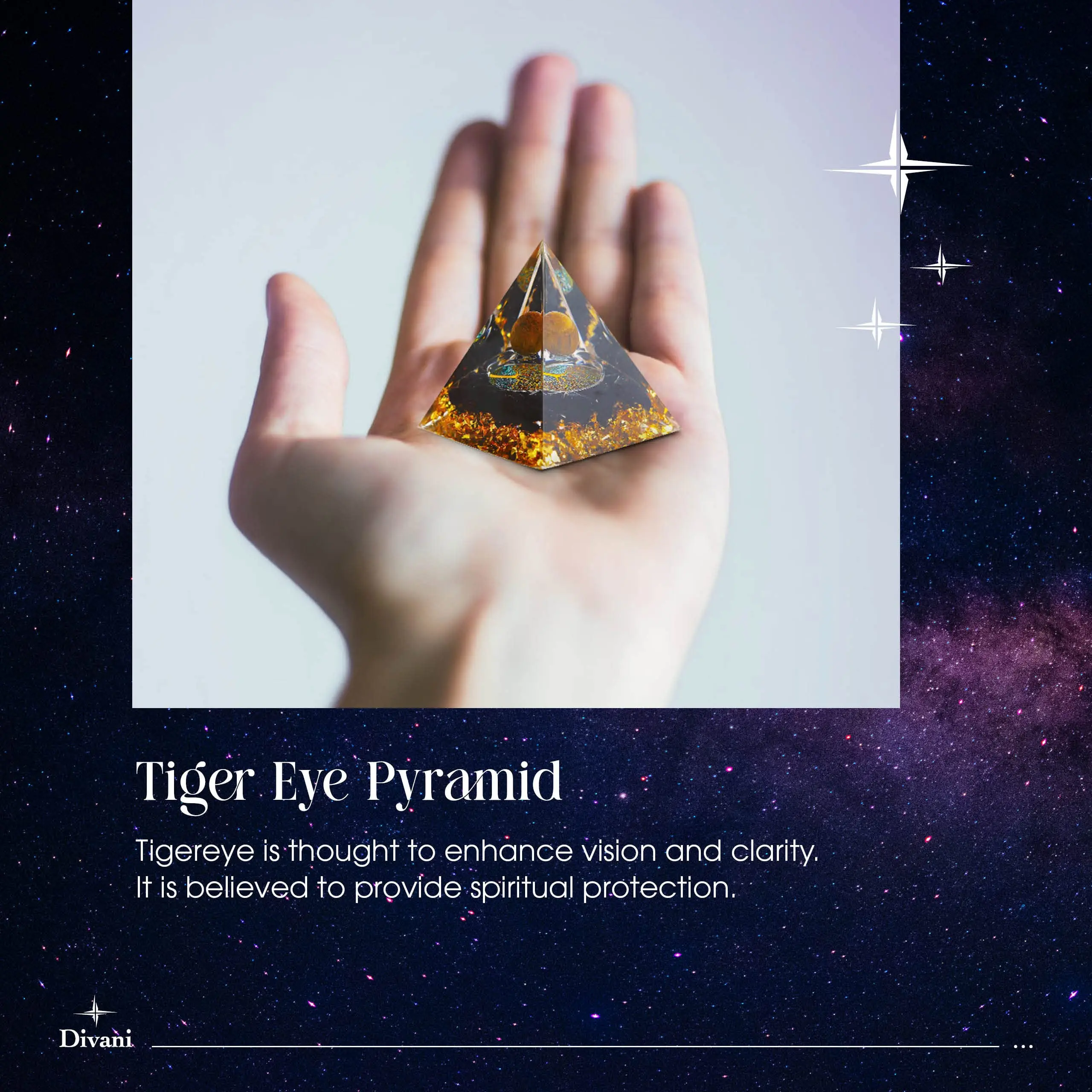 هرم أورجون من حجر الكريستال، مولد طاقة 5 سم، زخرفة ديكور الغرفة، الجمشت الطبيعي، الزبرجد، تأمل الريكي شقرا #5