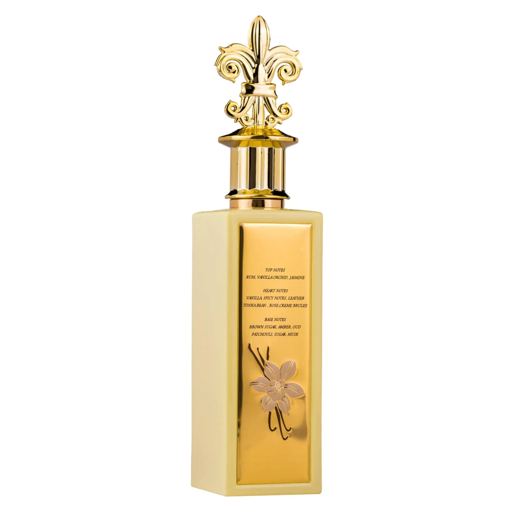 Paris Corner December Vanilla Eau de Parfum - Oriental Vanilla fragrance for Men and Women, 85 ML, featuring notes of rum, vanilla, and jasmine for a sweet and long-lasting scent.