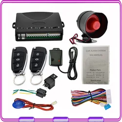 Car Auto Burglar Alarm Protection Security System Remote Control Door Lock Vehicle Keyless Entry System