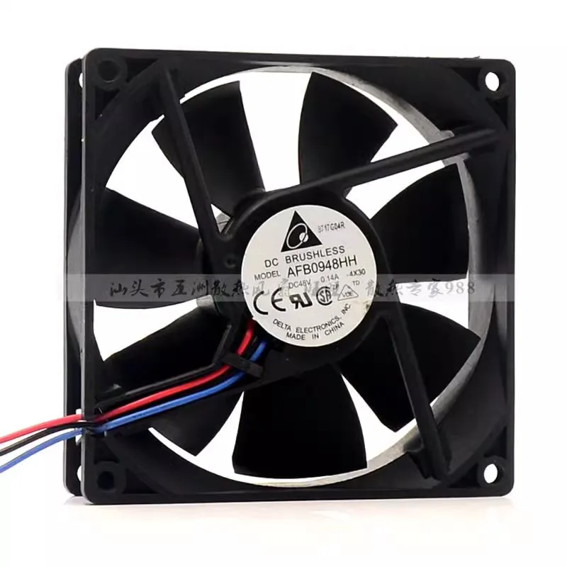 

Original AFB0948HH 48V 0.14A 9CM 90 * 90 * 25MM chassis frequency converter server Cooling fan