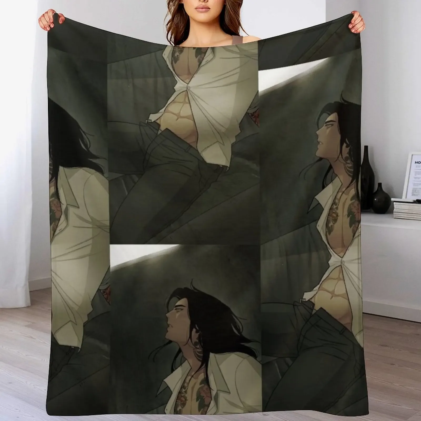 

Special Edition Tora 1 Throw Blanket Stylish Decor Blanket Gift for Friends Roommate