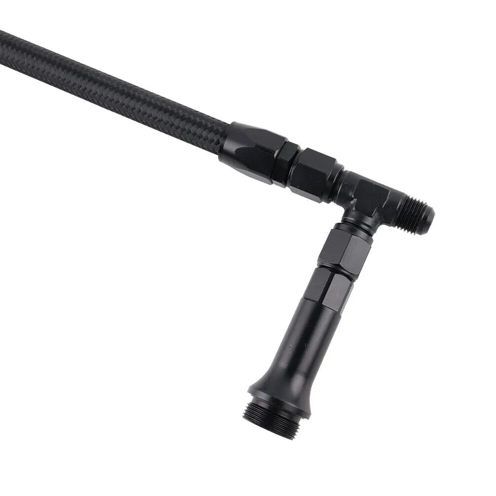 مجموعة خط مدخل مزدوج للمكربن ، تناسب هولي دوميناتور السلسلة ، 7 "، 8" ، 20 خيط ، مضفر ، تغذية مزدوجة ، كربوراتير ، خط وقود ، سيارة ، AN6 ، AN8