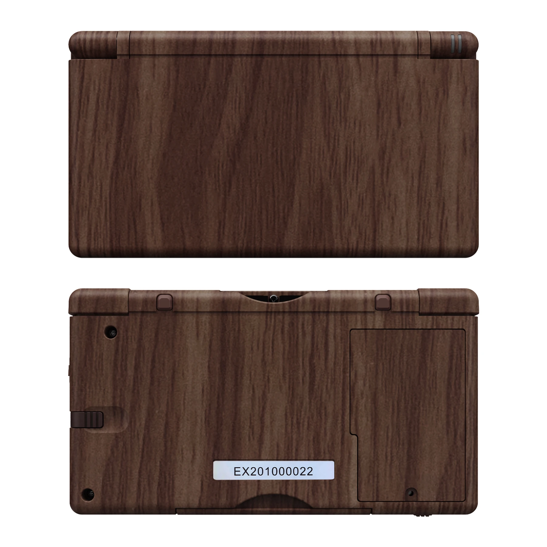 eXtremeRate Replacement Full Housing Shell for Nintendo DS Lite for NDSL - Wood Grain