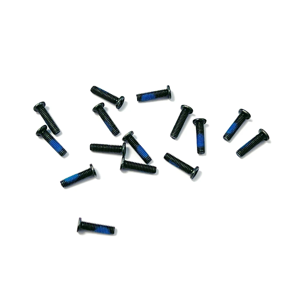 FGY 15PCS For MSI Creator M16 A11UC/A11UD WF66 11UI/11UJ MS-1582 black Laptop Lower Bottom Base Cover Case screws