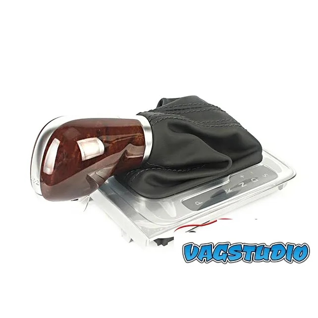 

For VW Passat B7 CC Mahogany Style AT DSG Gear Shift Knob Lever Cover