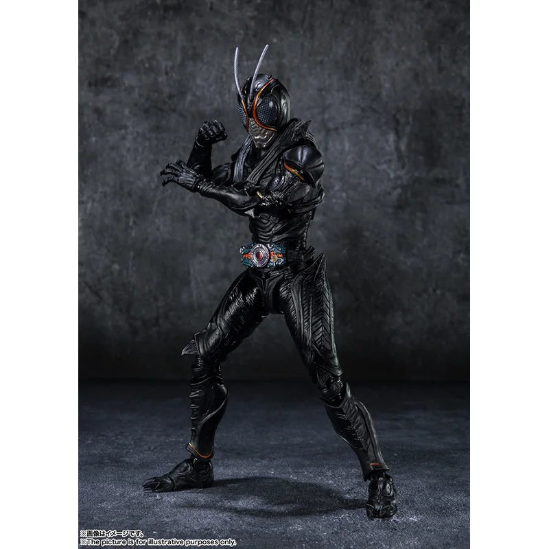 Bandai S.h. Figuarts Kamen Rider Black Sun Anime Action Figure Modèle, Jouet pour enfants, Cadeau d'anniversaire, Collection, Original, 16cm