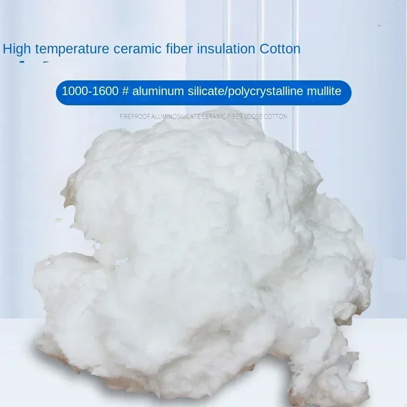 Premium Heat Insulation Filling: Alumina Ceramic Fiber Aluminum Silicate Mulite Loose Insulation Cotton