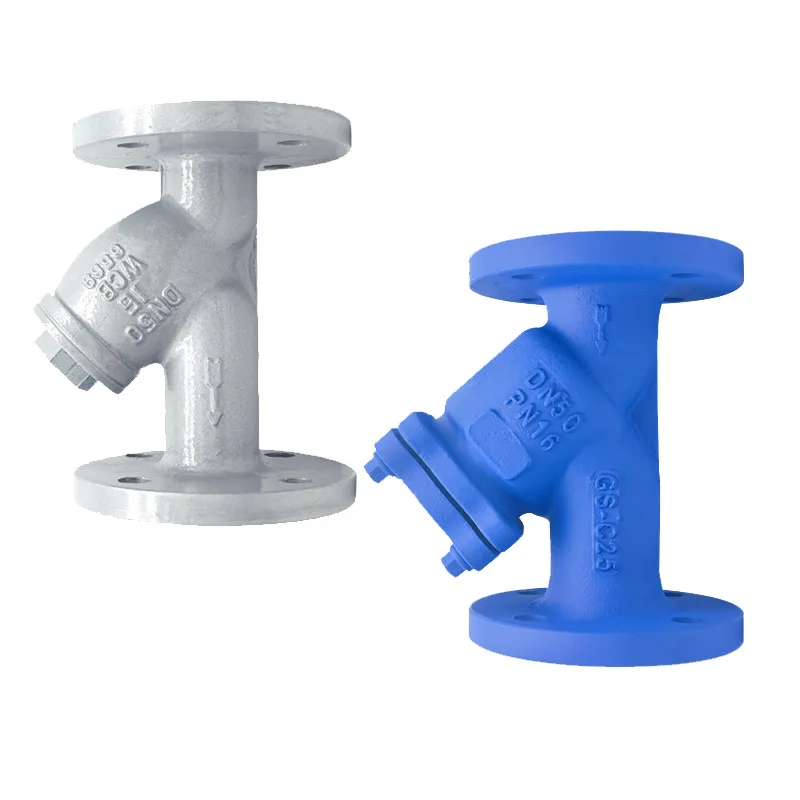 

GL41H-16C25 German standard Y-type filter, full diameter large flow steam heat transfer oil, natural gas cast steel flange