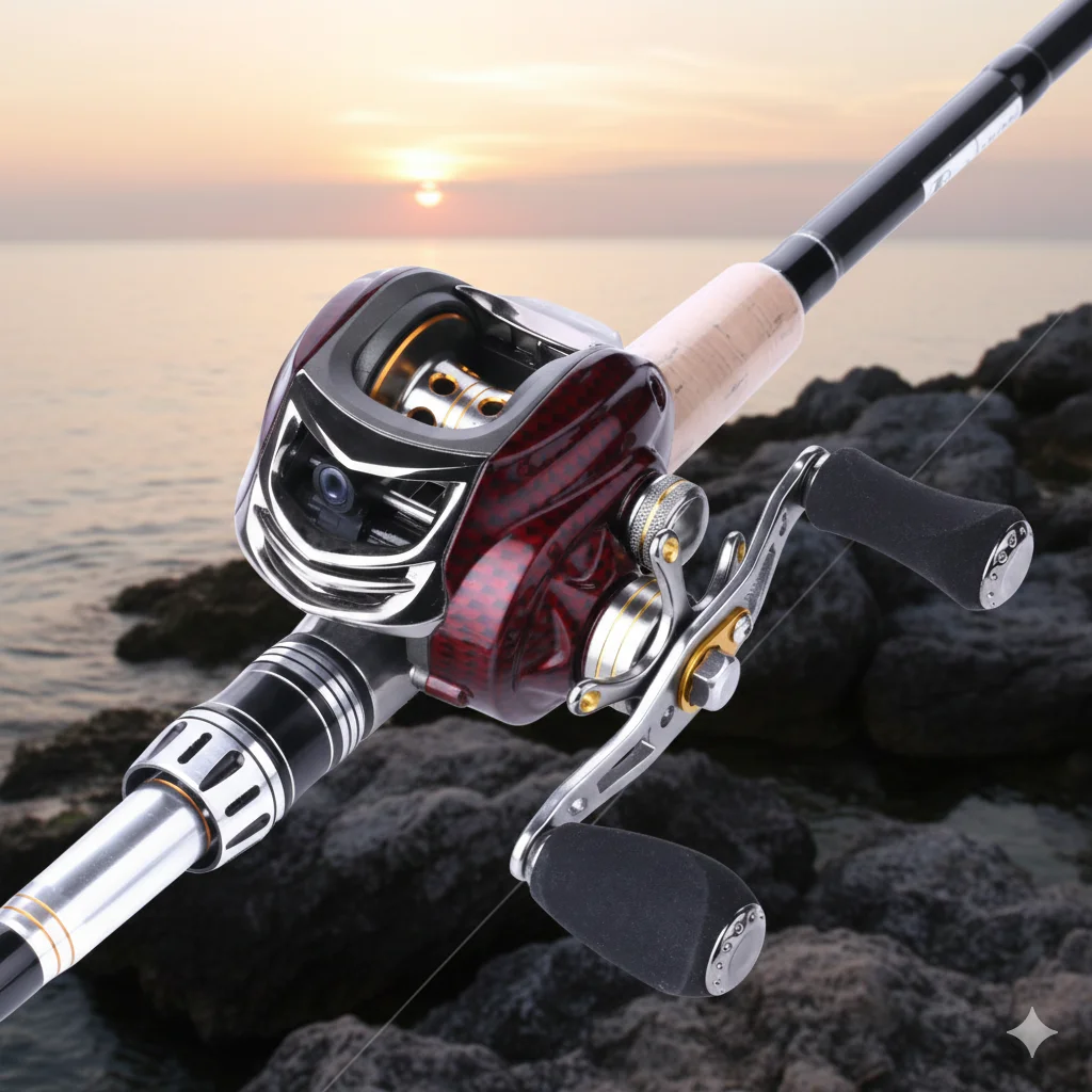 1Pc Baitcasting Fis…