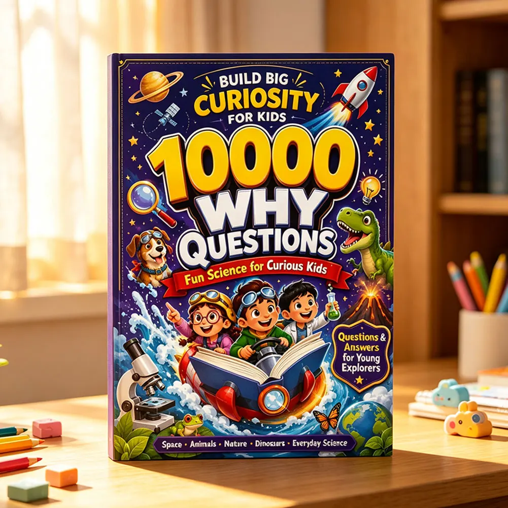 100,000 Whys Children's Encyclopedia,Extracurricular Reading For Primary School Students The Ultimates Curiosities Science Book