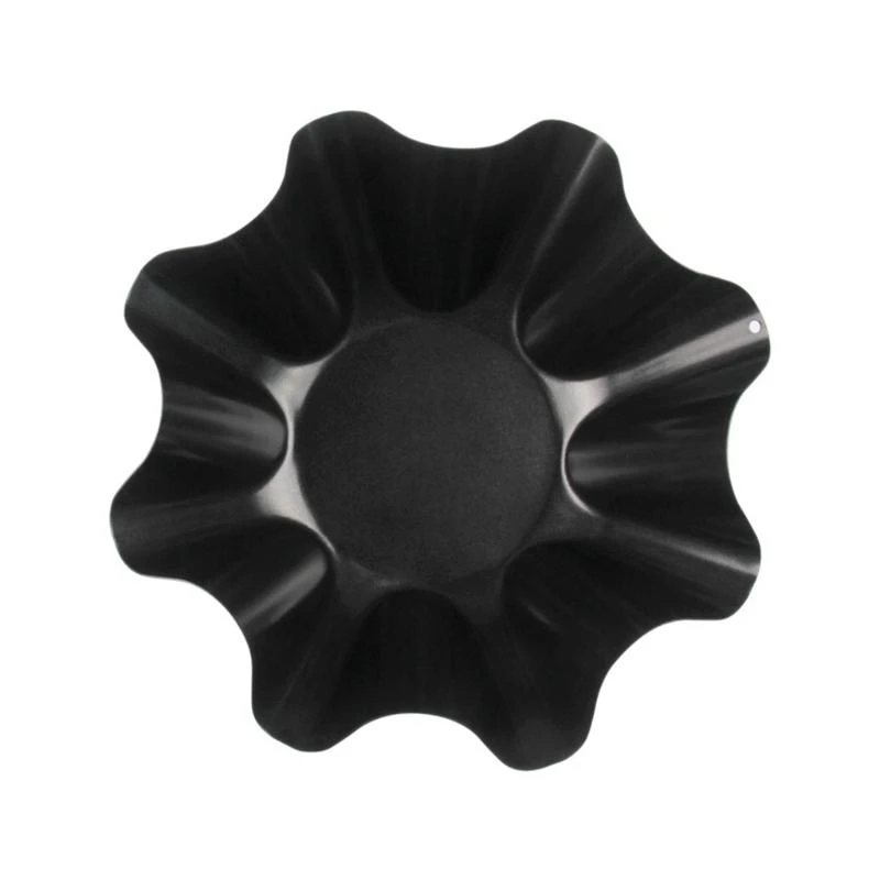 

652F Flower Carbon Steel Tortillas Shell Pans Functional Nonstick Tortillas Pan Baking Tray for Healthy Tacos Salad