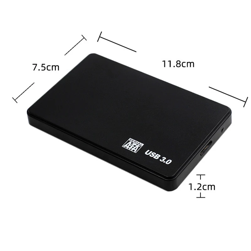 USB 3.0 To 2.5 Inch Hard Drive Case SATA HDD SSD Enclosure External Hard Drive Disk Box for PC Laptop Smartphone PS5