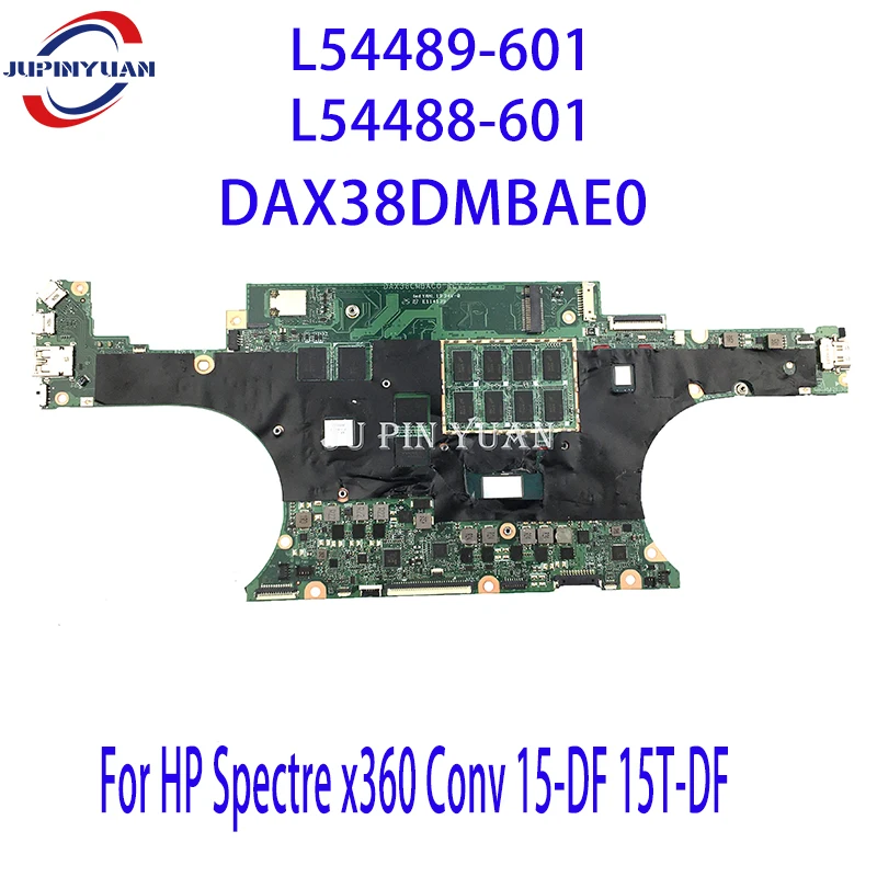 

L54489-601 L54488-601 For HP Spectre x360 Conv 15-DF 15T-DF Laptop Motherboard DAX38DMBAE0 Mainboard X38D Full Tested