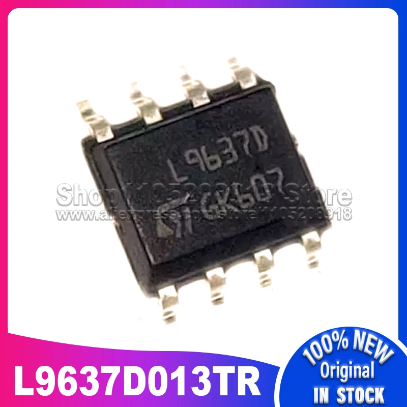 5PCS/LOT L9637D013TR L9637DTR L9637D L9637 SOP-8 100% New Spot stock
