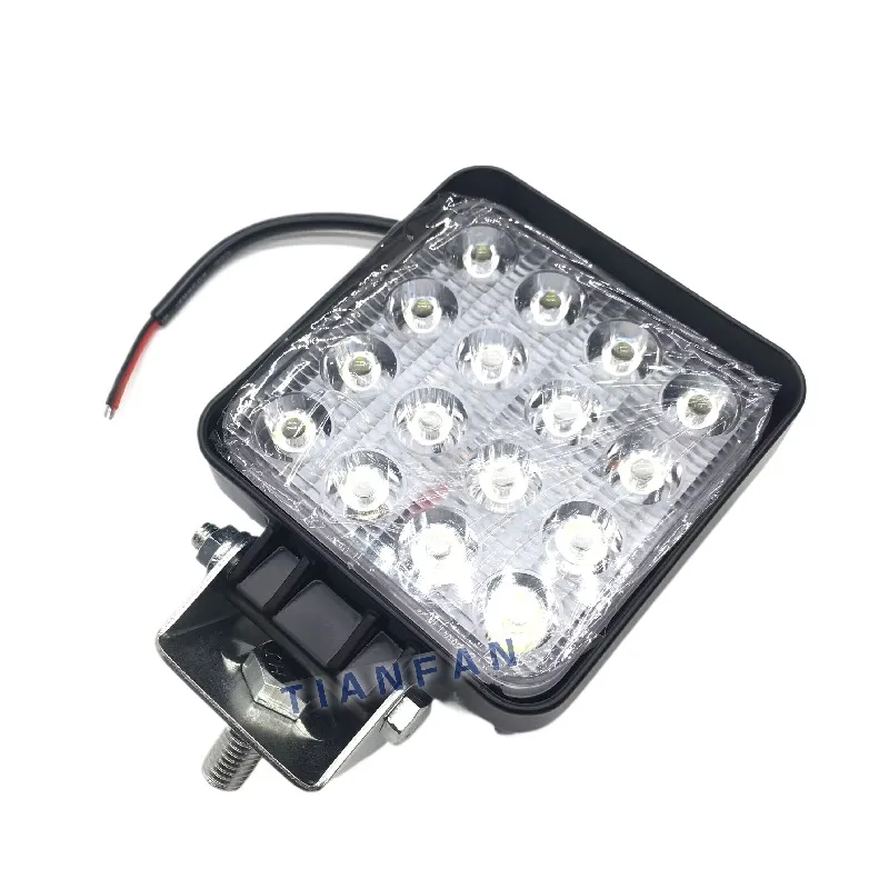 Excavator Headlight Led Light 24v Excavator Working Arm Light Super Bright Engineering Vehicle Shovel Loader Scattered Light 12v